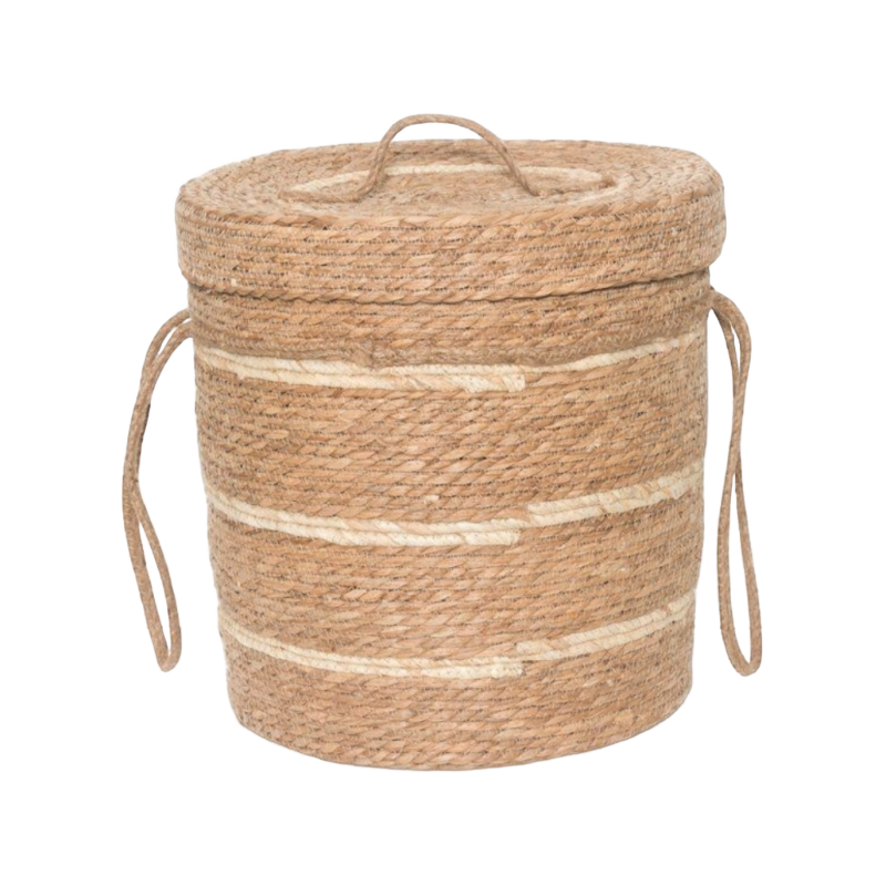 Korv kaanega Hanko M 38x38x41 cm