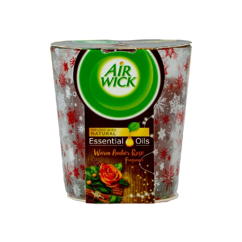 Lõhnaküünal Air Wick 105g Deco Warm Amber Rose