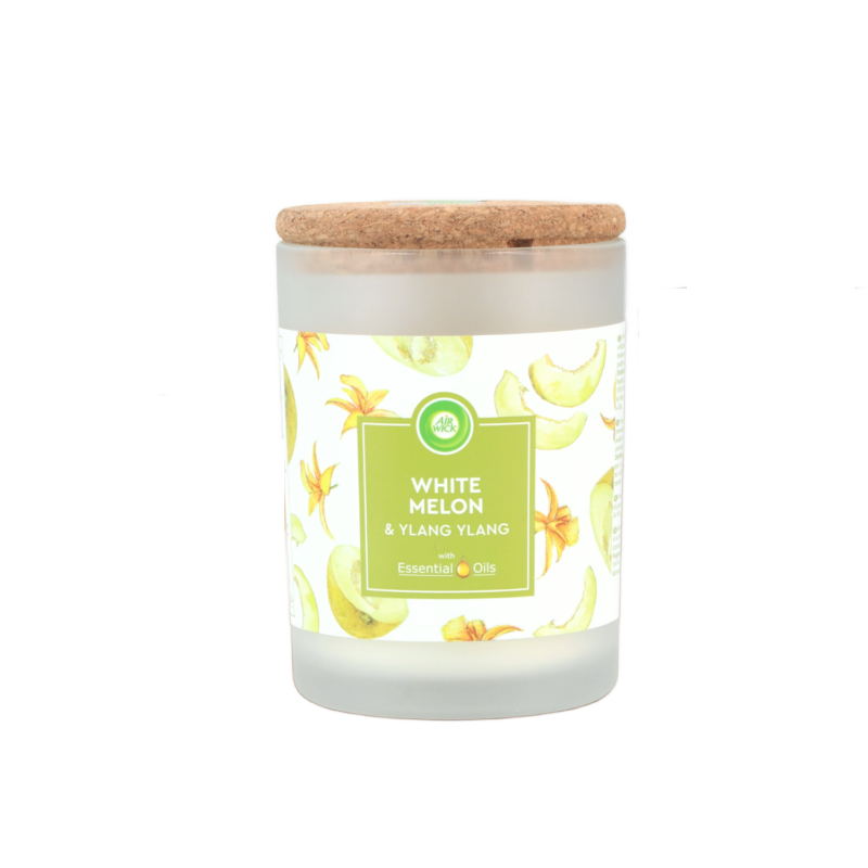 Lõhnaküünal Air Wick 185g Summer Delights White Flowers Melon&Vanilla