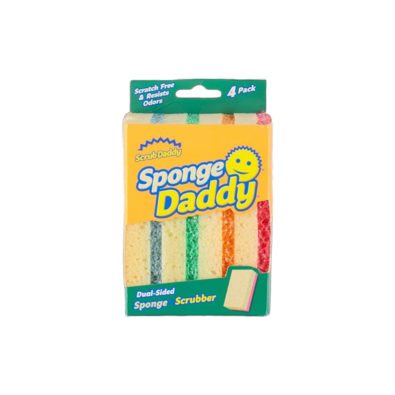 Nõudepesusvamm Sponge Daddy 4tk