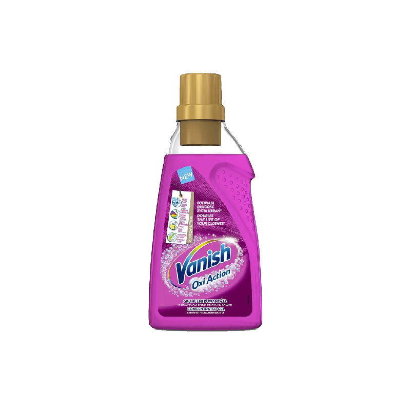 Vanish plekieemaldusvahend Oxi Action 750ml Gold Pink Gel
