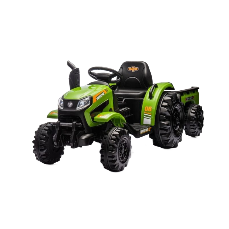 Elektriline traktor haagisega – 12V, Bluetooth ja muusikamooduliga