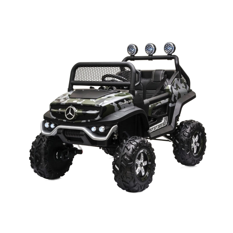 Mercedes-Benz Unimog 12V laste elektriauto – võimas, rohkete lisafunktsioonidega