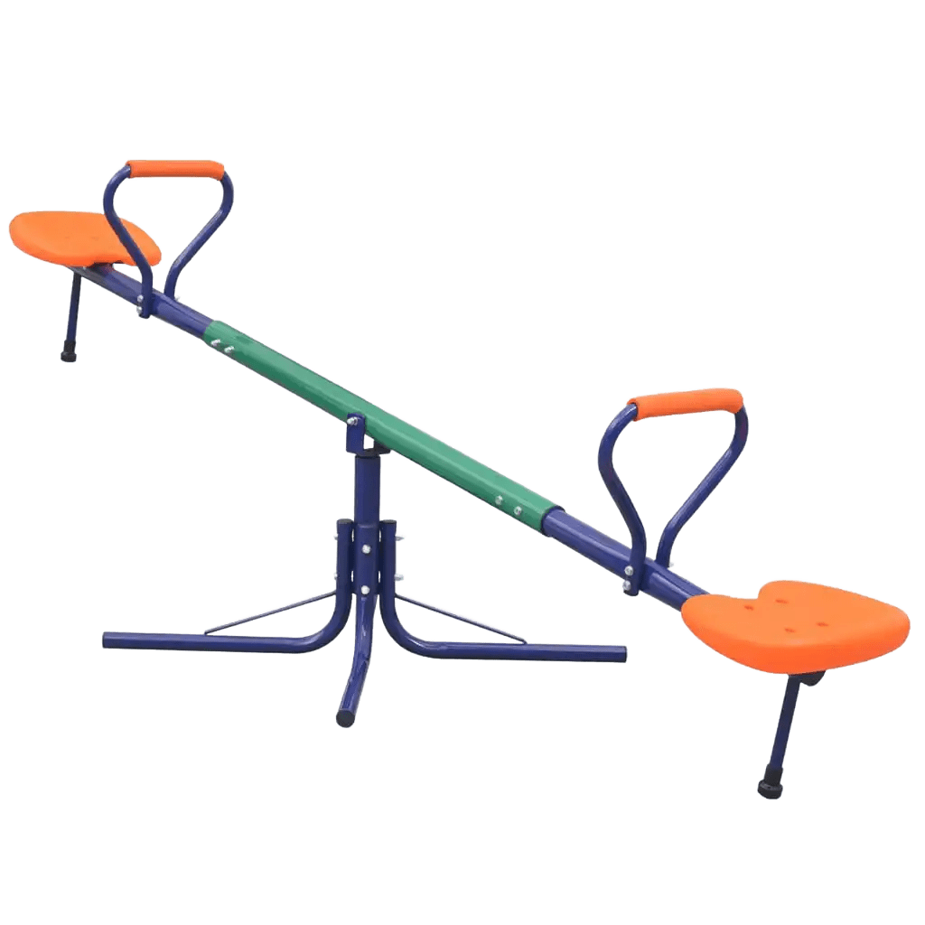 360° Pöörlev Kaalukiik Lastele – Sinine/Roheline/Oranž