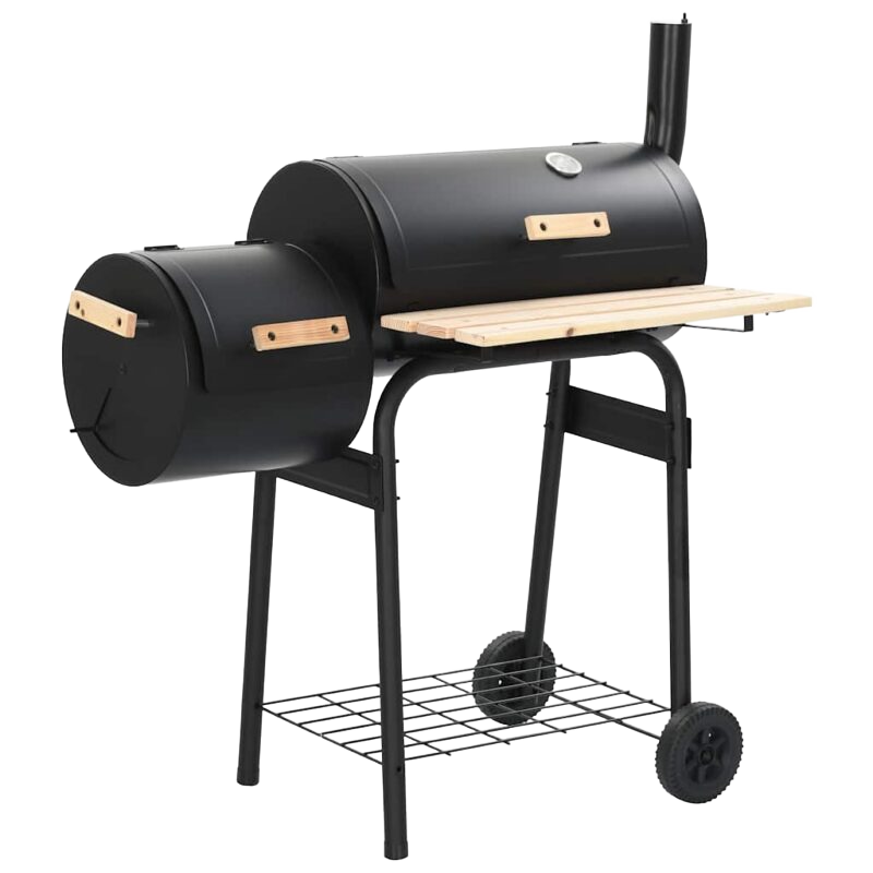Klassikaline Söegrill-Suitsuahi ratastel