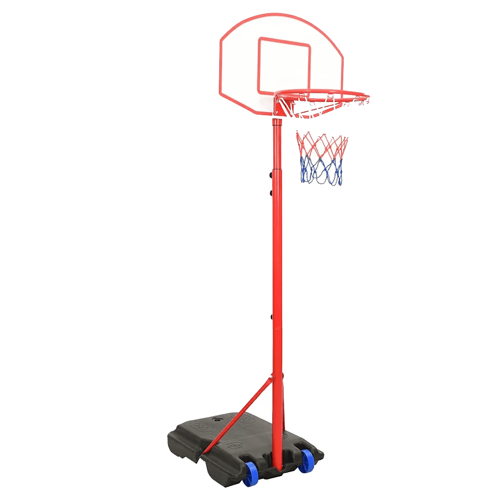 Reguleeritava kõrgusega laste korvpallikomplekt alusega, 200–236 cm