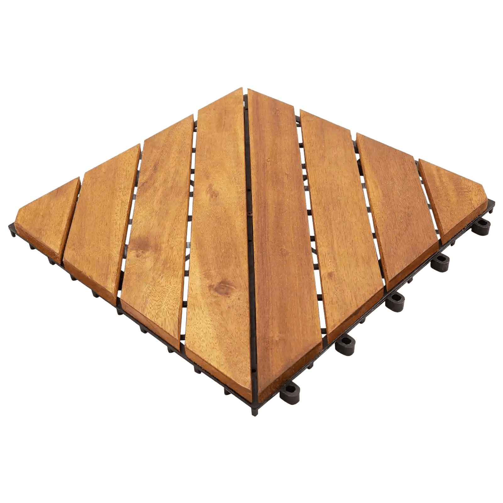 Akaatsiapuidust Terrassiplaadid 30 x 30 cm
