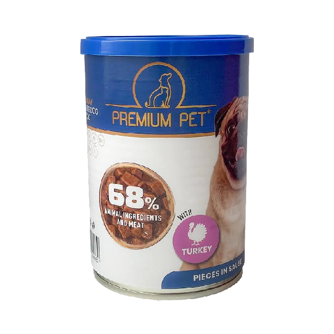 koerakonserv kalkun kastmes PremiumPet 415g