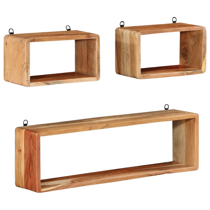 Seinariiulite komplekt, 3 tk – akaatsiapuit