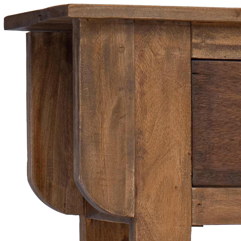 Kahe sahtliga puidust konsoollaud, 80 × 35 × 80 cm - Pilt 10