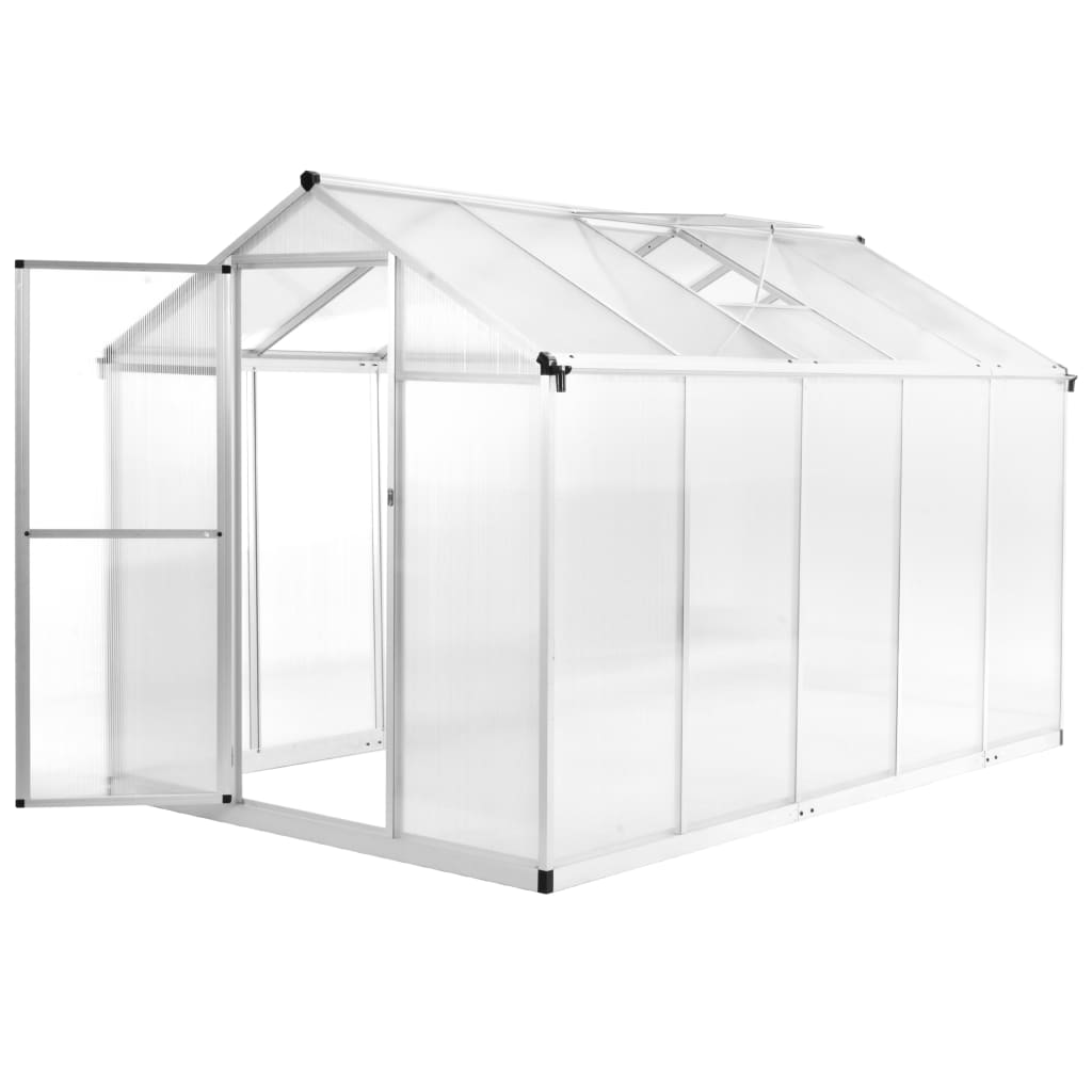 Alumiiniumraamiga kasvuhoone, 5,74–12 m²