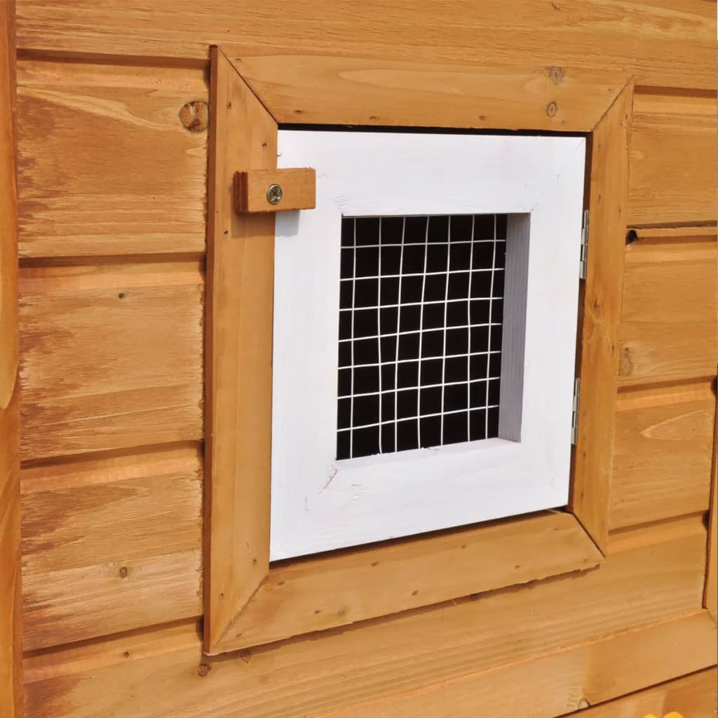 Kahekorruseline küülikupuur pesamajaga 142 × 50 × 101 cm - Pilt 7