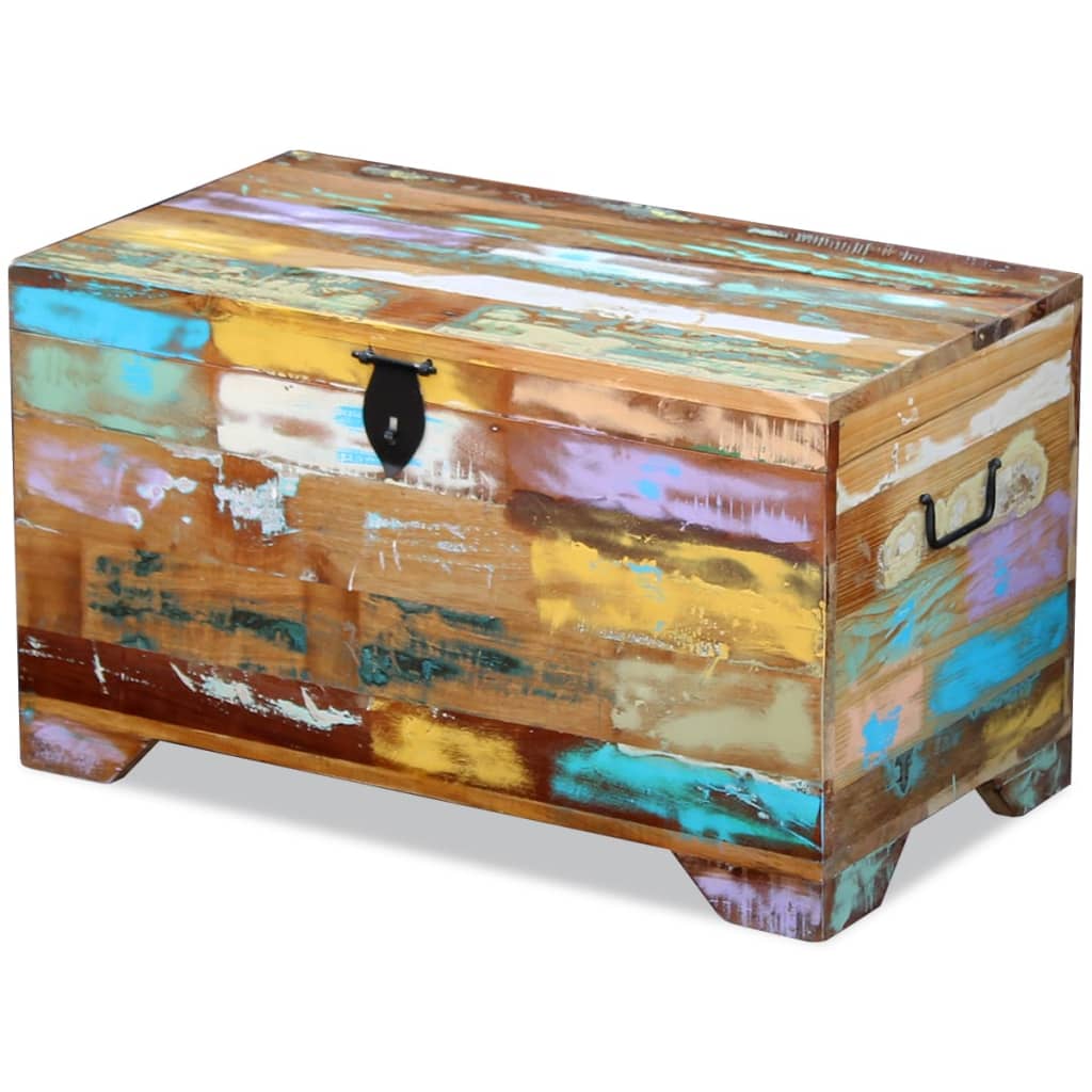 Puidust hoiukirst käepidemetega, 73 × 39 × 41 cm