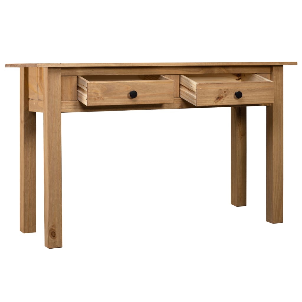 Männipuidust konsoollaud PANAMA 2 sahtliga, 110 × 40 × 72 cm - Pilt 3