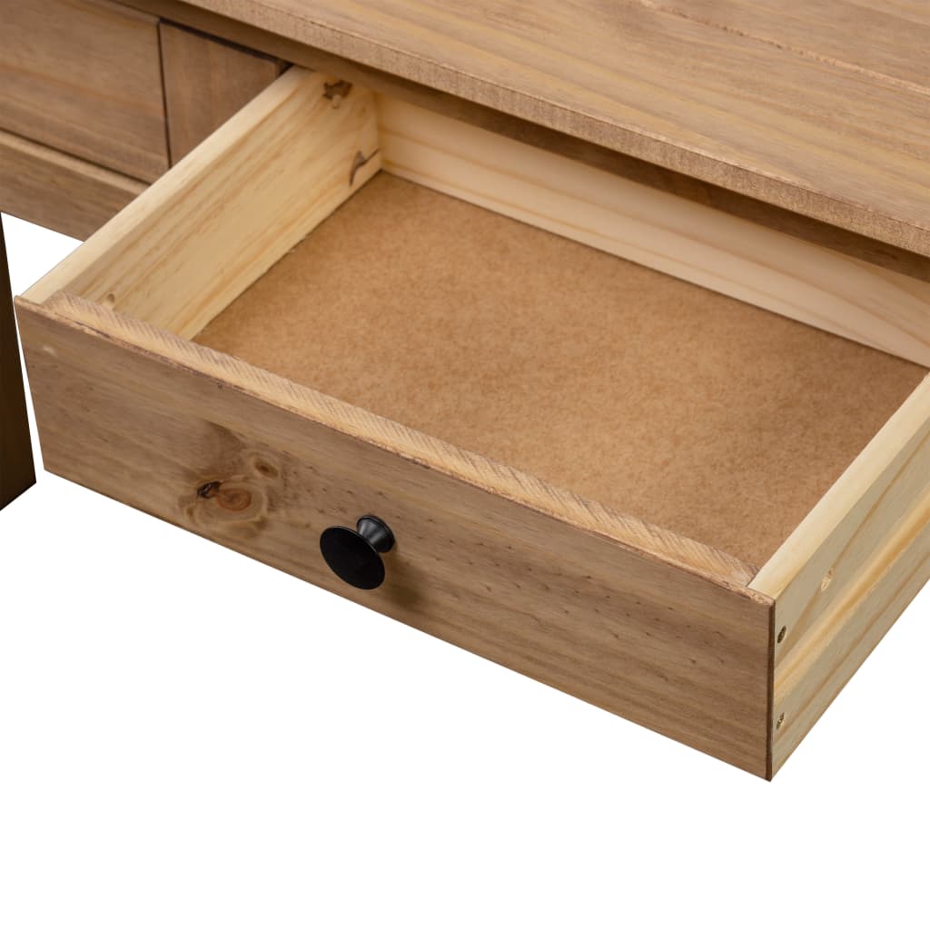 Männipuidust konsoollaud PANAMA 2 sahtliga, 110 × 40 × 72 cm - Pilt 8