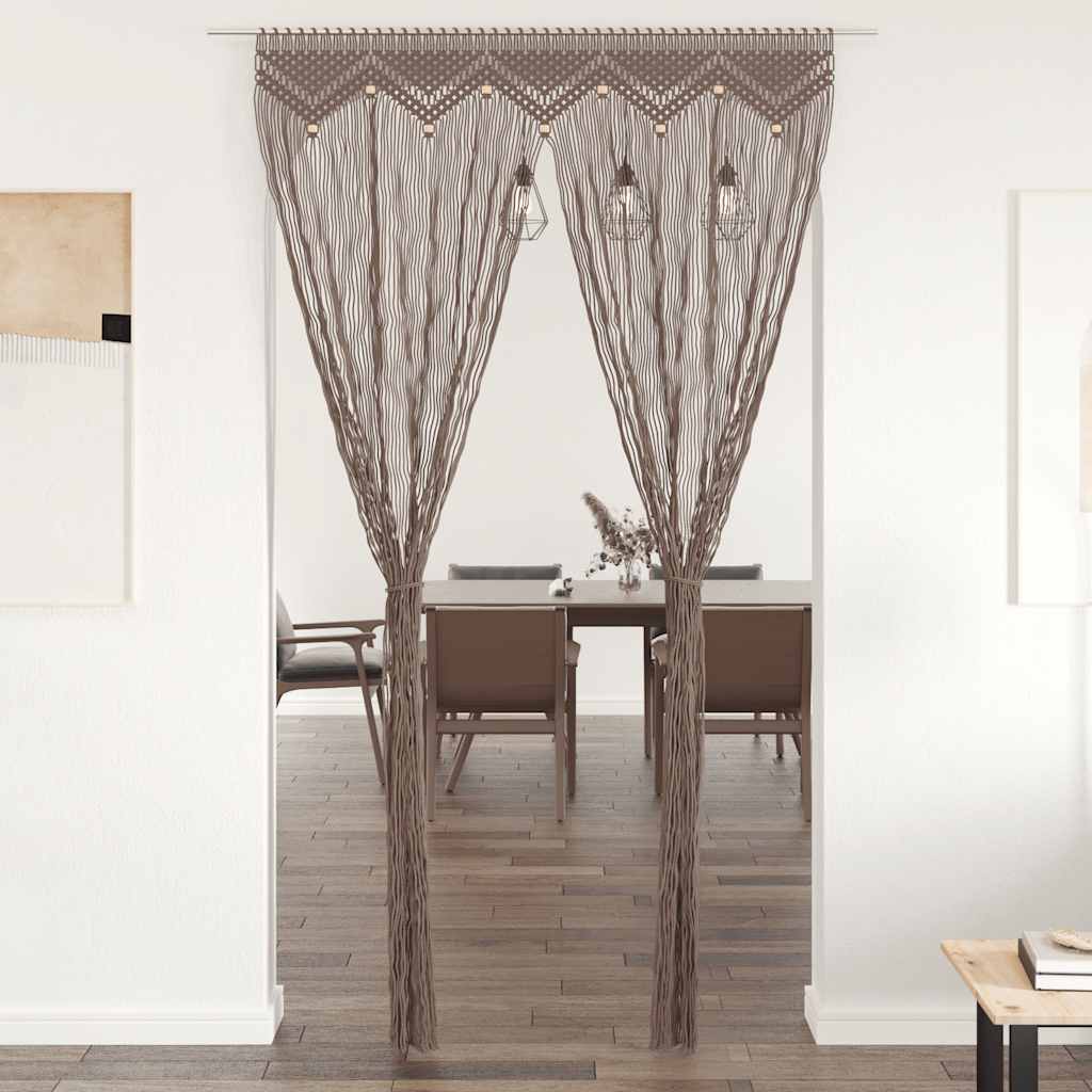 Makramee uksekardin, 140 × 240 cm – tootevaade