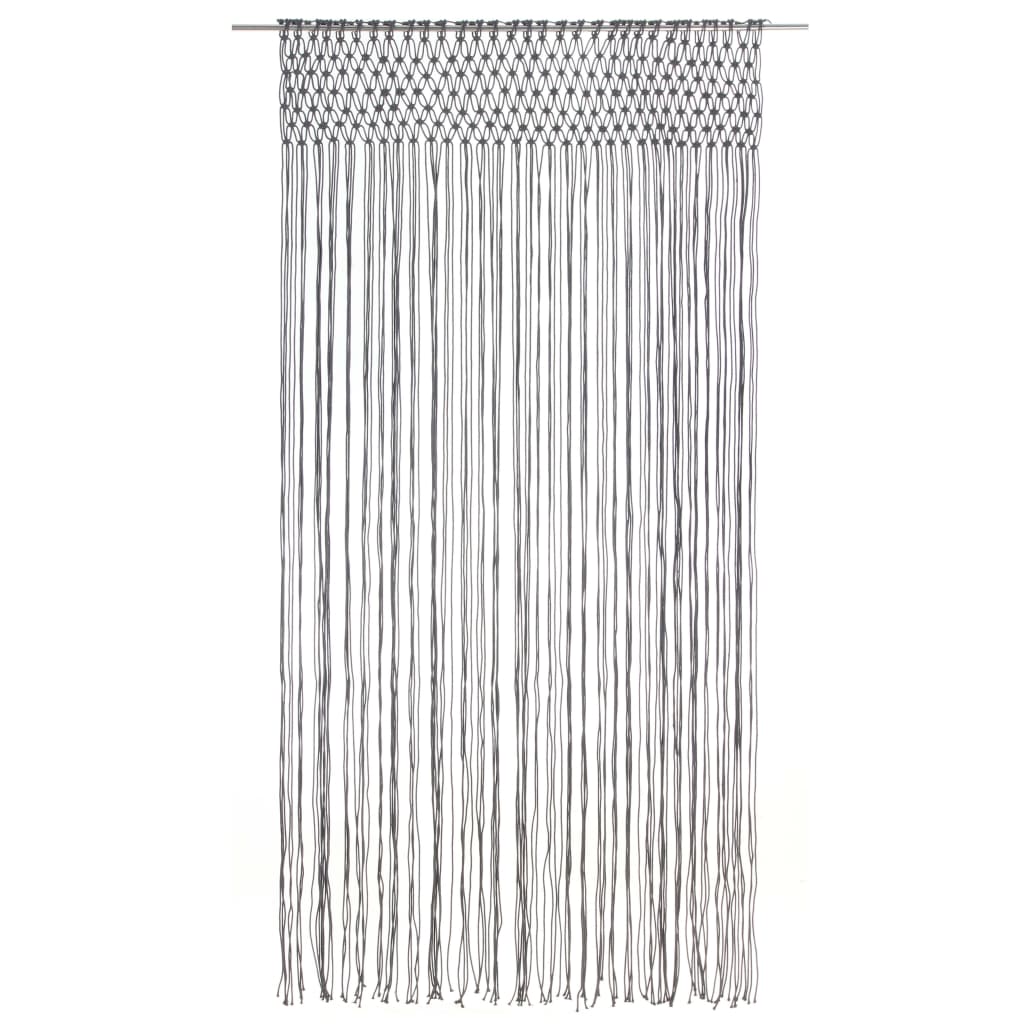 Makrameekardin sõlmmustriga, 140 × 240 cm – tootevaade
