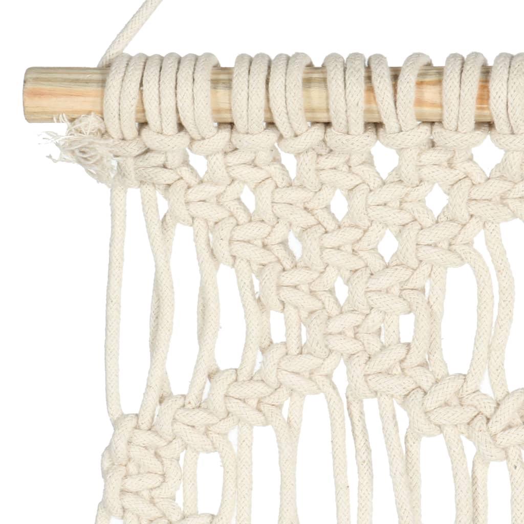 Puuvillane makramee seinakaunistus, 40 × 80 cm - Pilt 4