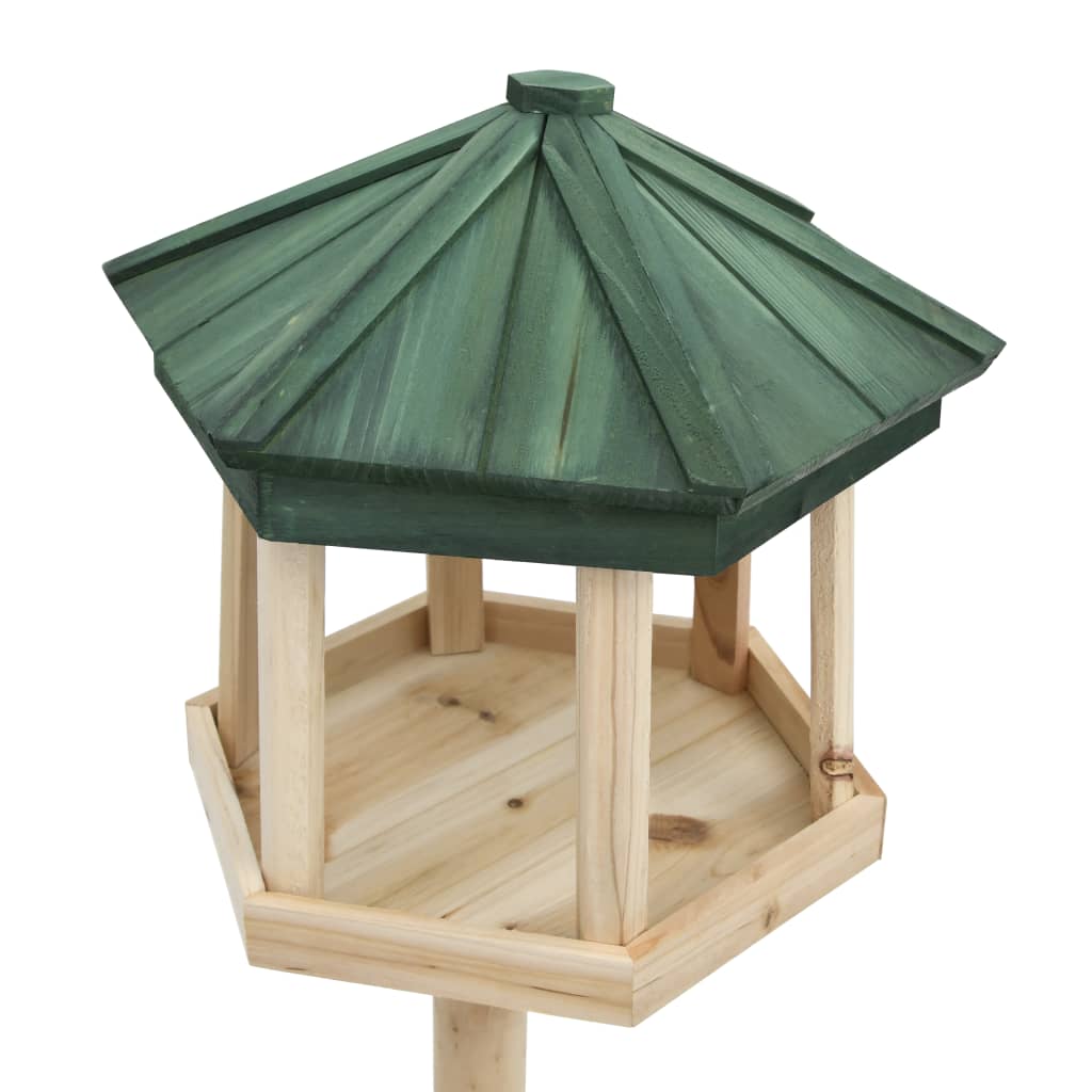 Jalaga nulupuidust linnusöötur, Ø 33 × 110 cm - Pilt 2