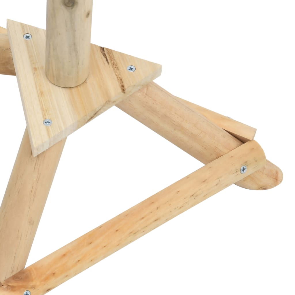Jalaga nulupuidust linnusöötur, Ø 33 × 110 cm - Pilt 6