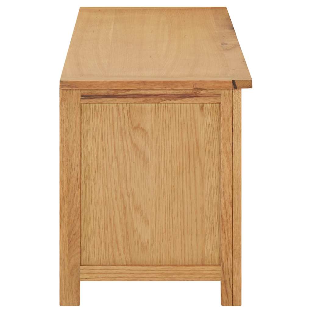 Tammepuidust jalatsipink kaheksa sektsiooniga, 114 × 37 × 45 cm - Pilt 4