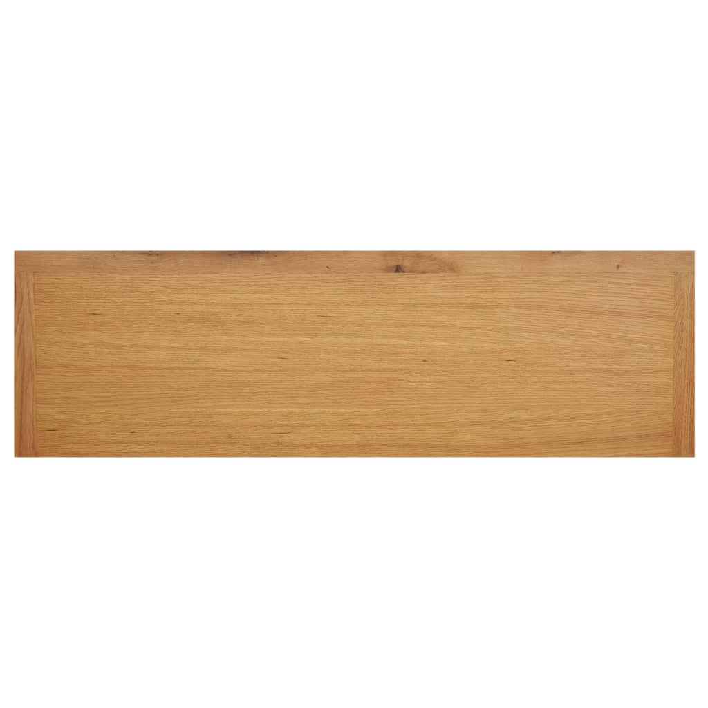 Tammepuidust jalatsipink kaheksa sektsiooniga, 114 × 37 × 45 cm - Pilt 5