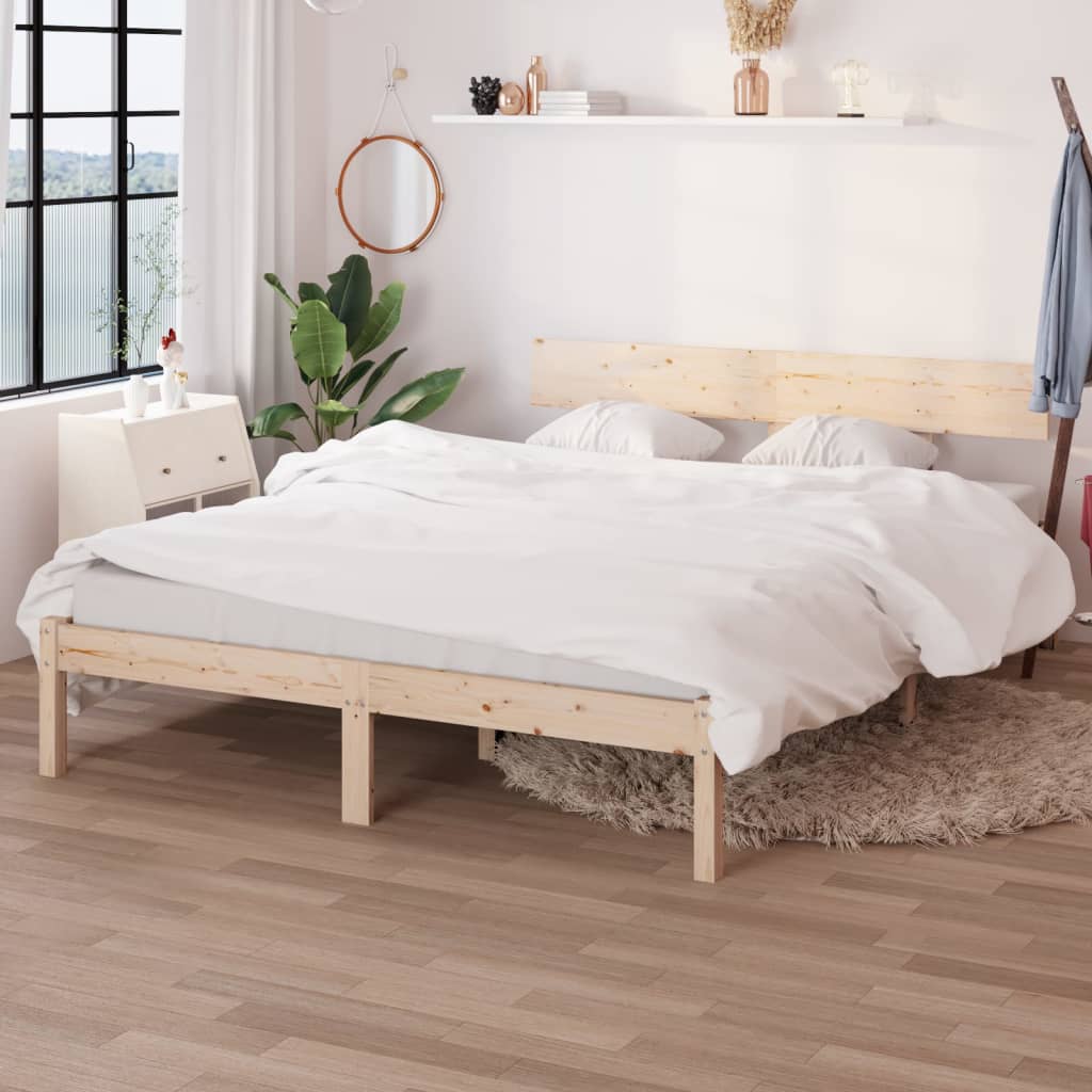Männipuidust voodiraam 70 cm peatsiga – tootevaade