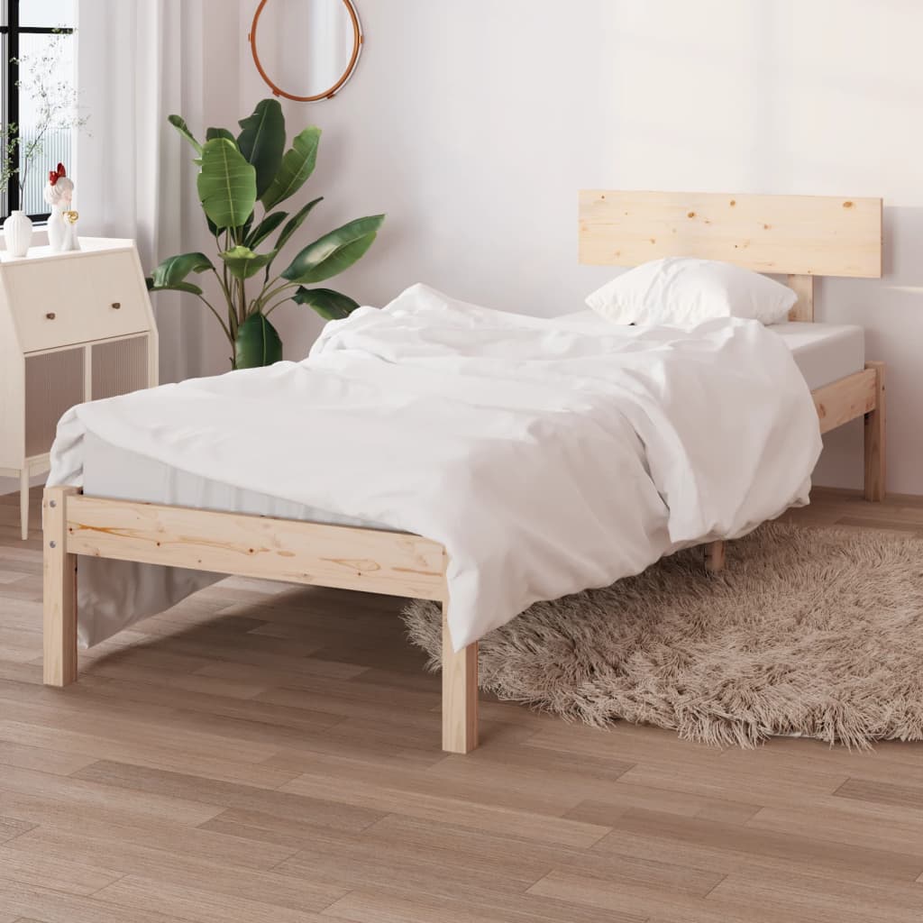 Männipuidust voodiraam 70 cm peatsiga – tootevaade