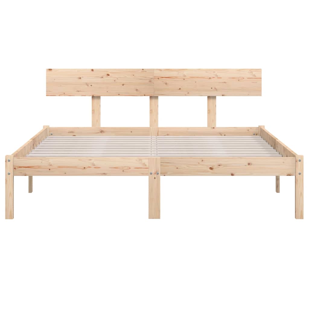 Männipuidust voodiraam 70 cm peatsiga – tootevaade
