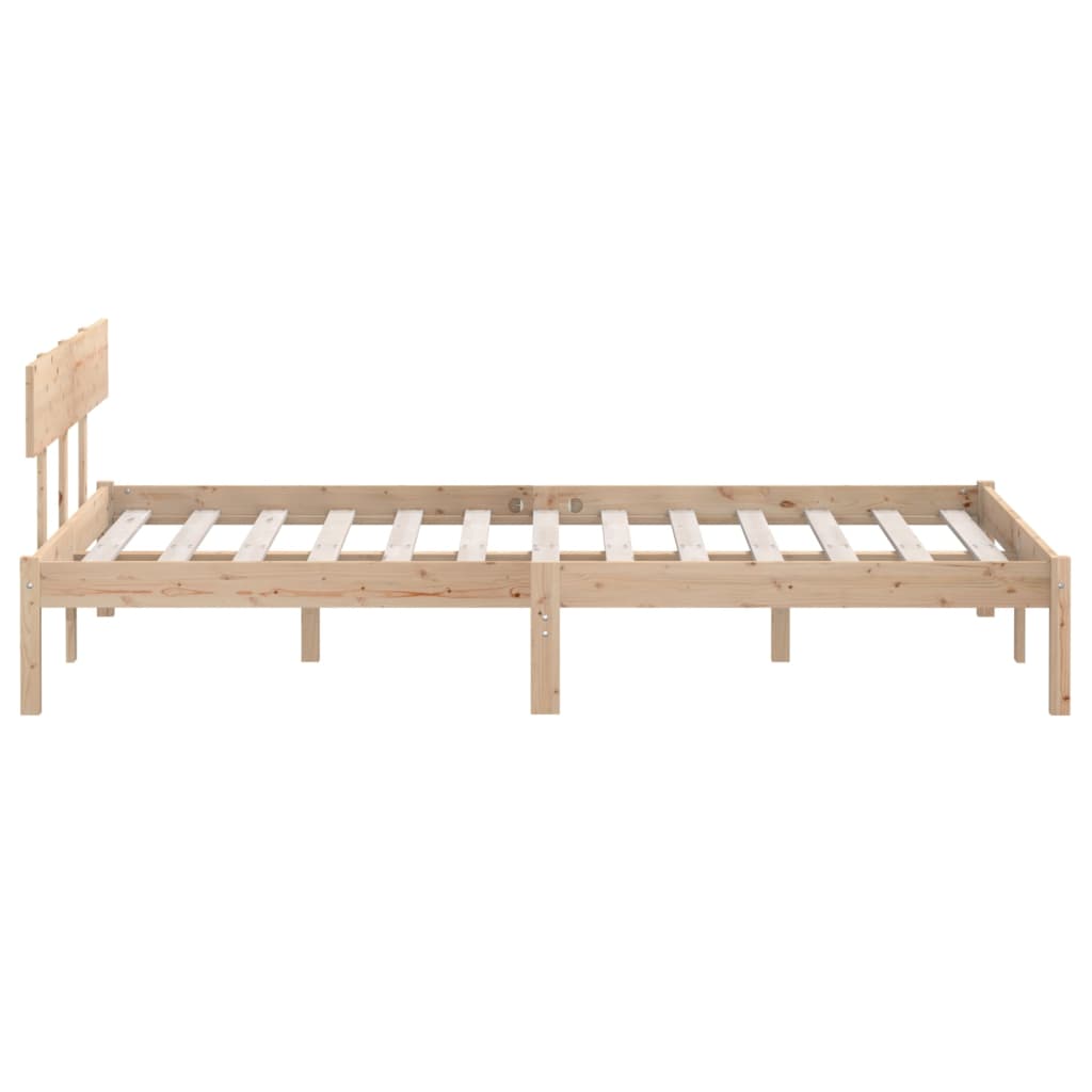 Männipuidust voodiraam 70 cm peatsiga – tootevaade