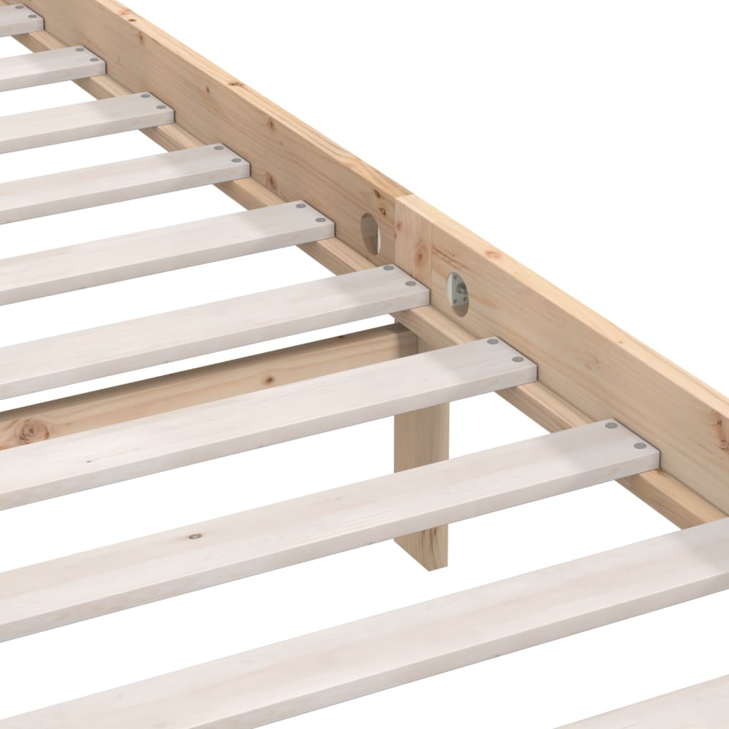 Männipuidust voodiraam 70 cm peatsiga – tootevaade