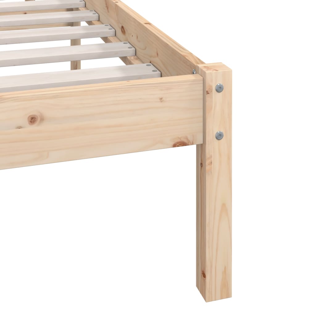 Männipuidust voodiraam 70 cm peatsiga – tootevaade