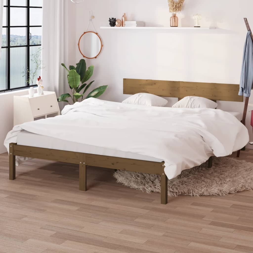 Männipuidust voodiraam 70 cm peatsiga – tootevaade
