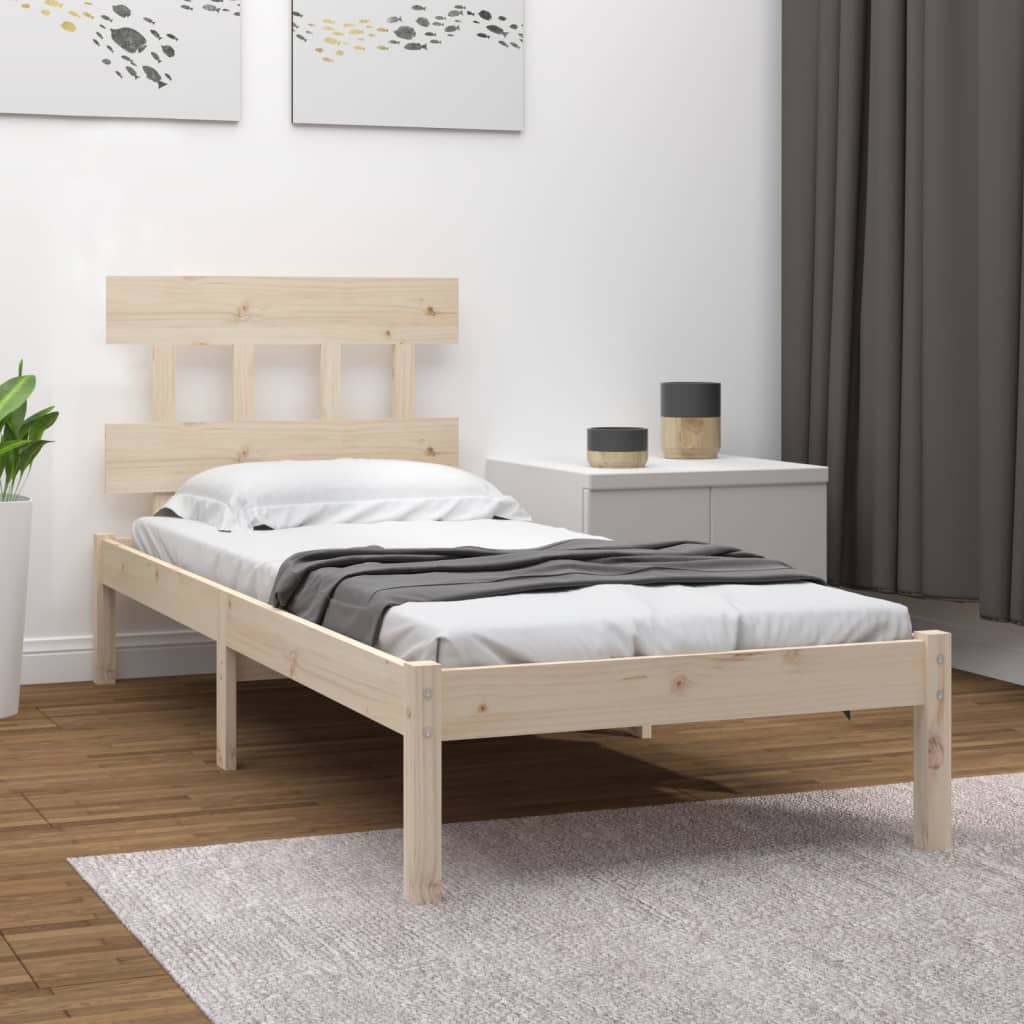 Männipuidust voodiraam 81 cm peatsiga – tootevaade