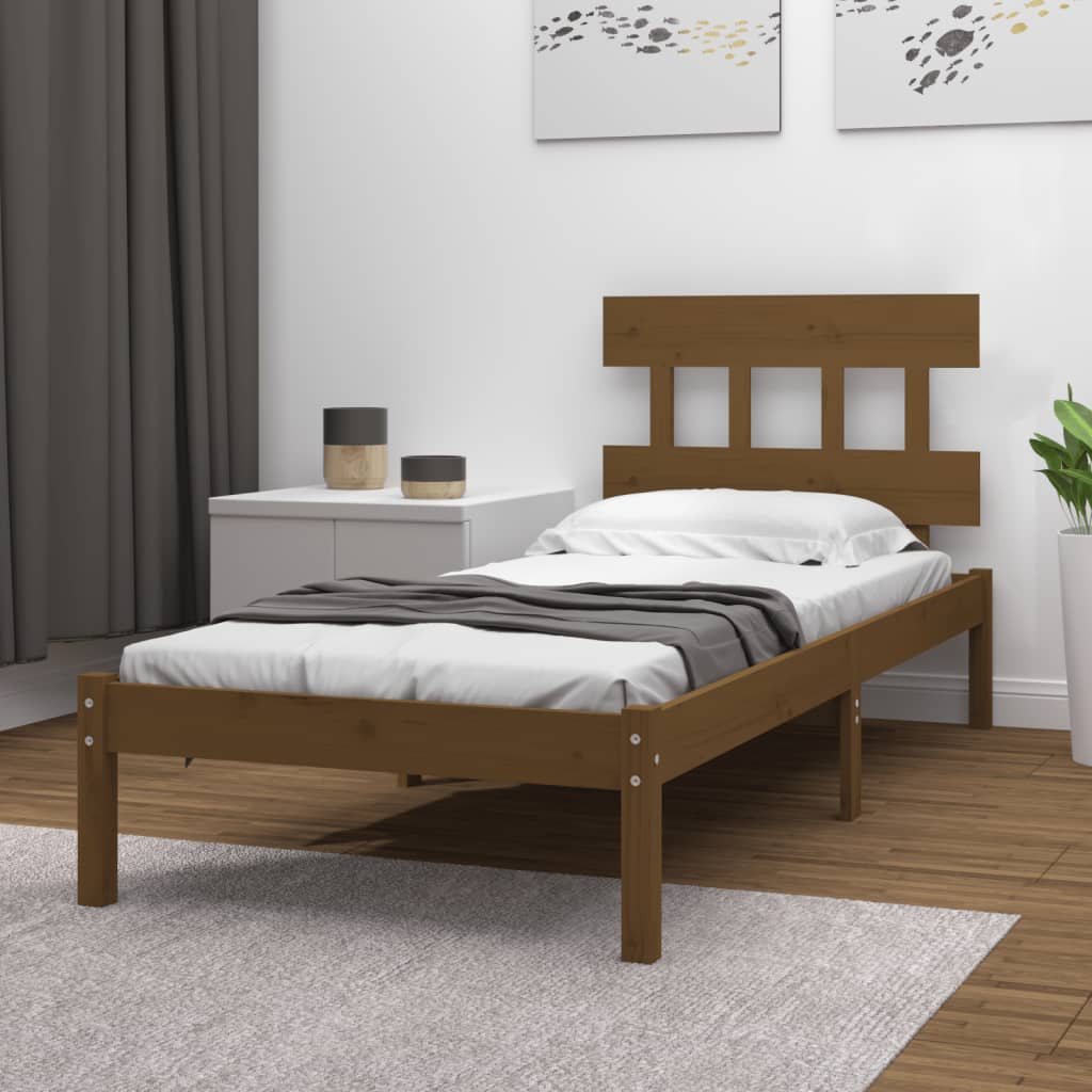 Männipuidust voodiraam 81 cm peatsiga – tootevaade
