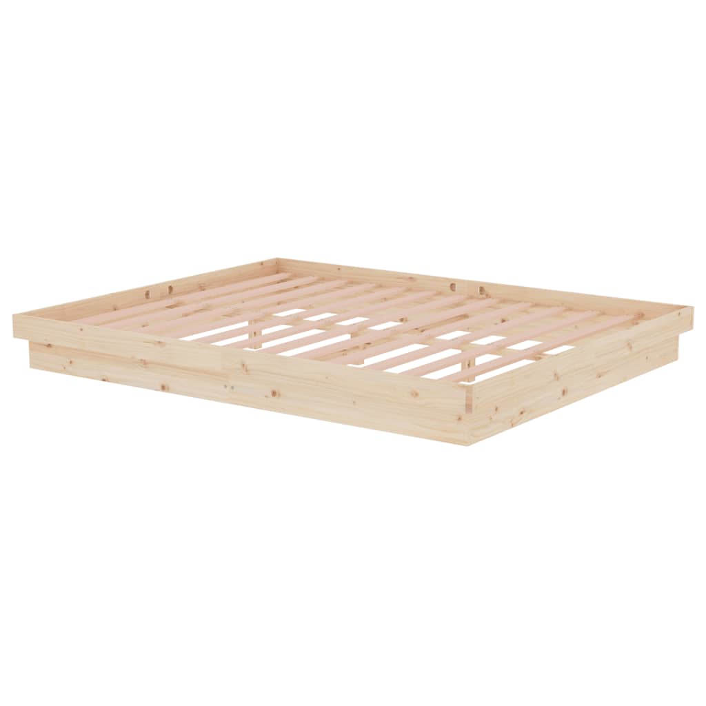 Madal männipuidust voodiraam, 21 cm – tootevaade