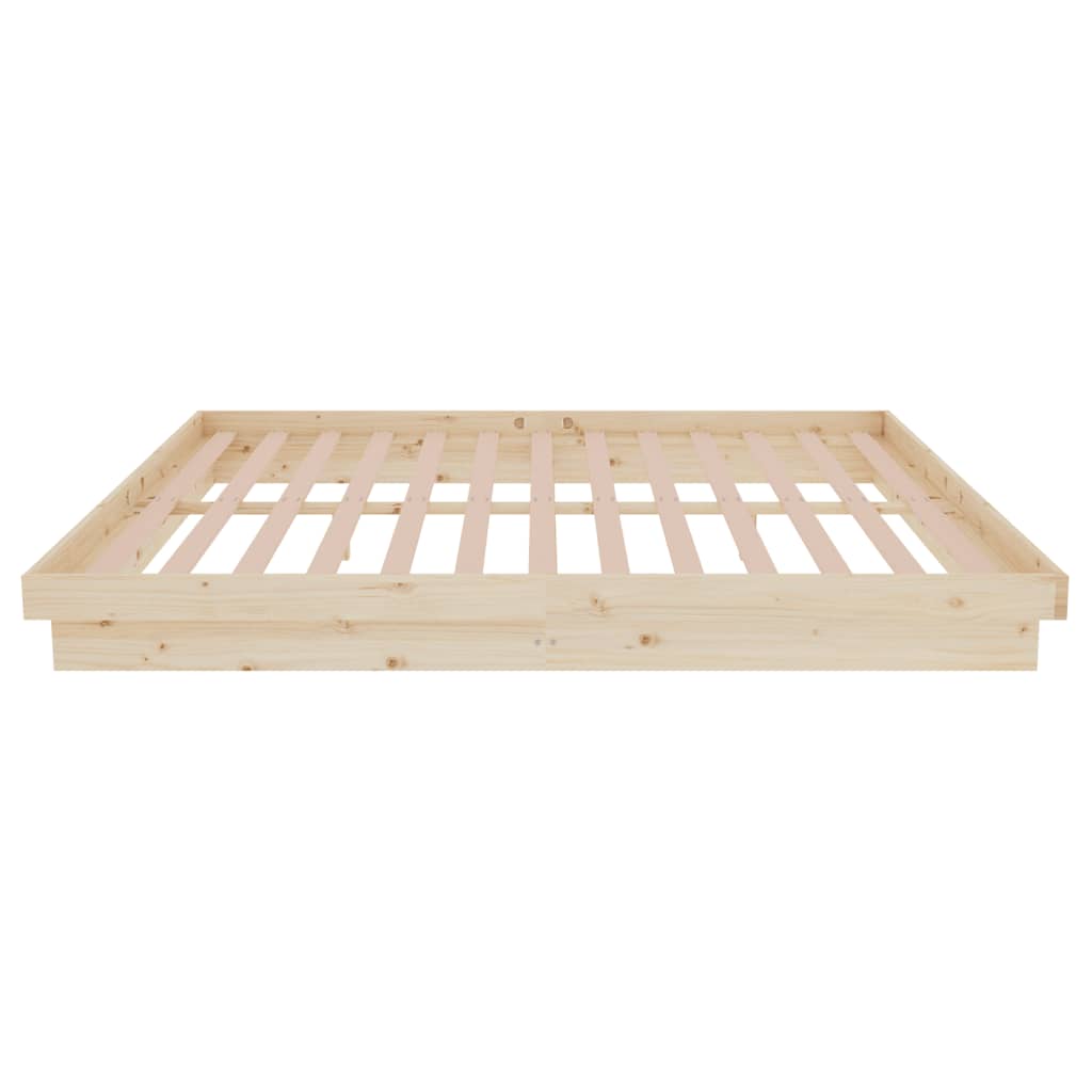 Madal männipuidust voodiraam, 21 cm – tootevaade
