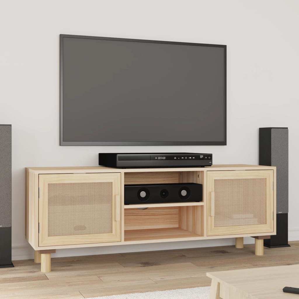 Rotangustega telerikapp, 105 × 30 × 40 cm