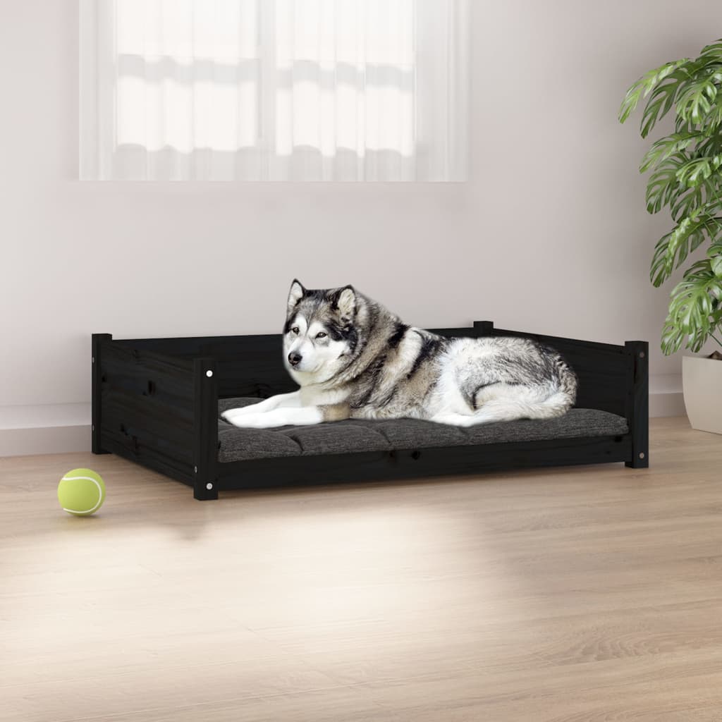 Külgseintega männipuidust koeravoodi, kõrgus 28 cm - Pilt 11