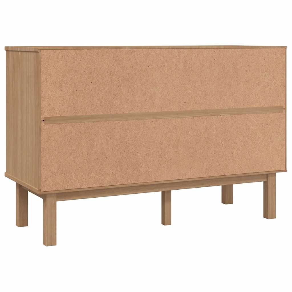 Kuue sahtliga männipuidust kummut OTTA, 111 × 43 × 73,5 cm - Pilt 6