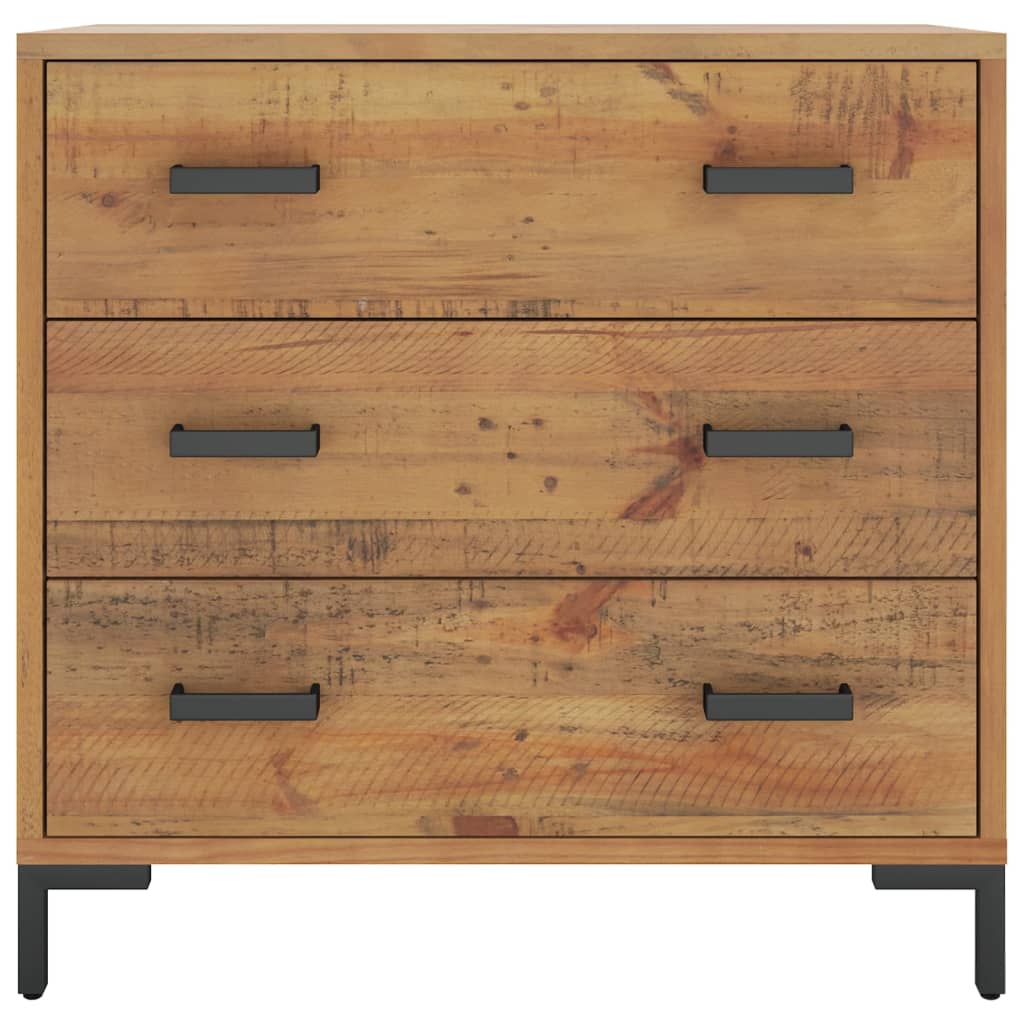 Kolme sahtliga männipuidust kummut, 75 × 35 × 70 cm - Pilt 3