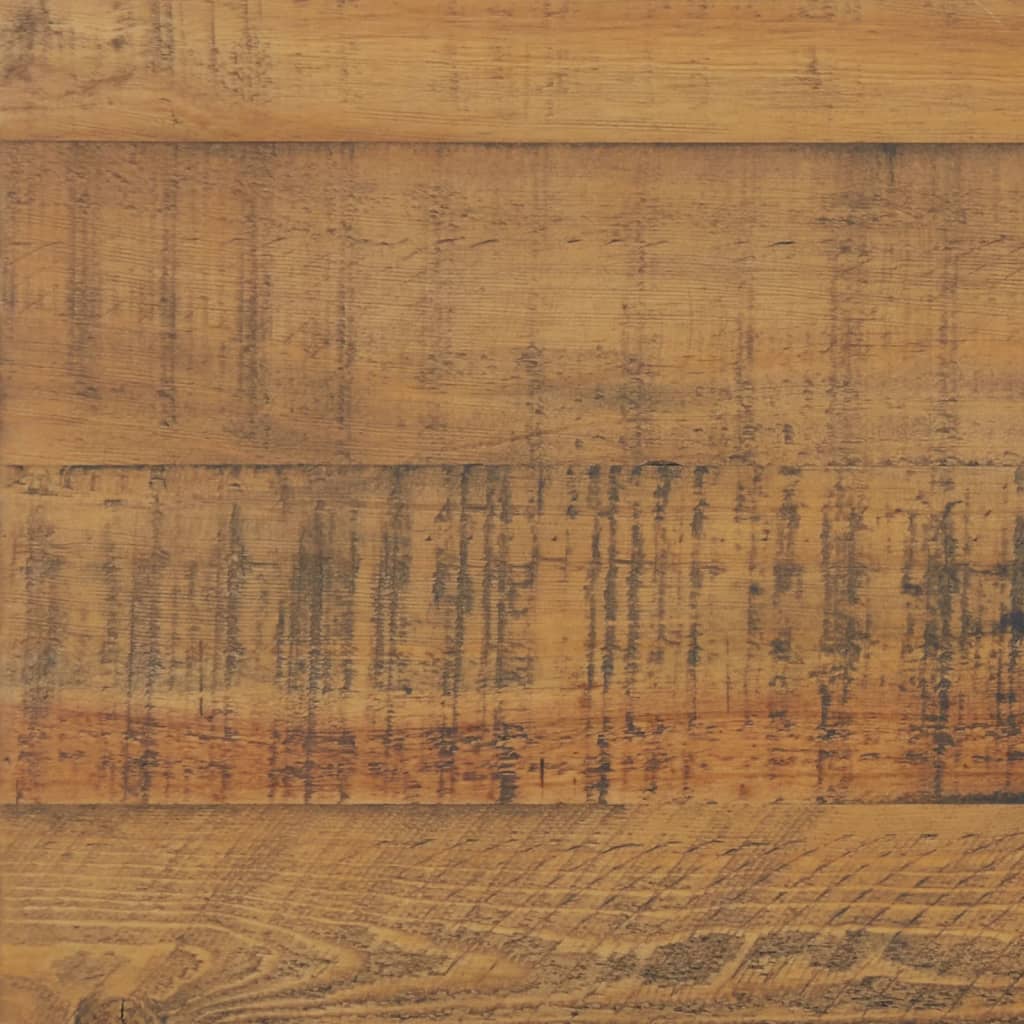Kõrge männipuidust kummut metalljalgadel, 42 × 35 × 110 cm - Pilt 6