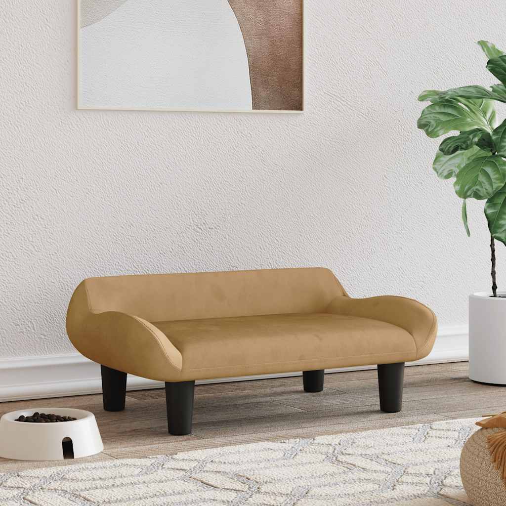 Polsterdatud koeradiivan, 70 × 40 × 24 cm – tootevaade