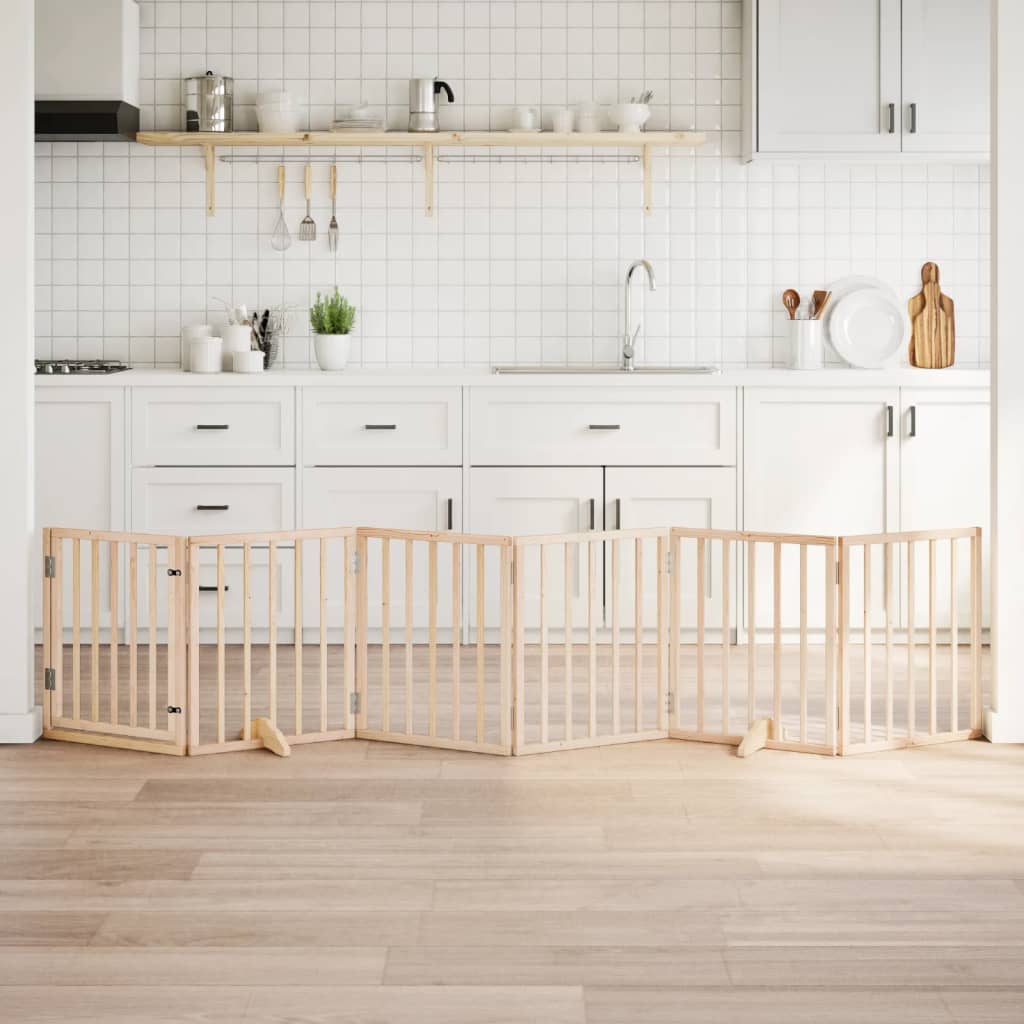 Kokkupandav paplipuidust koeravärav – tootevaade