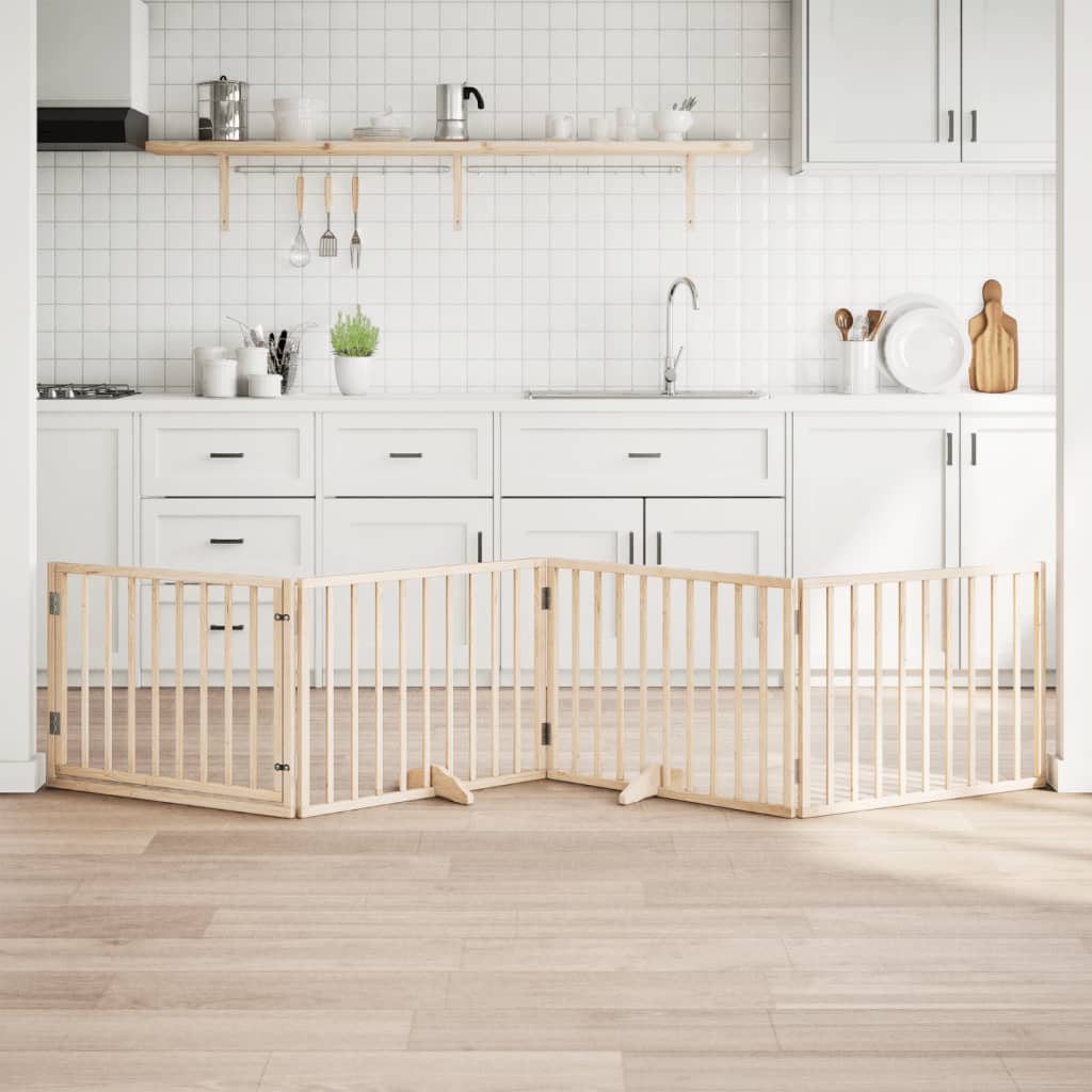 Kokkupandav paplipuidust koeravärav – tootevaade