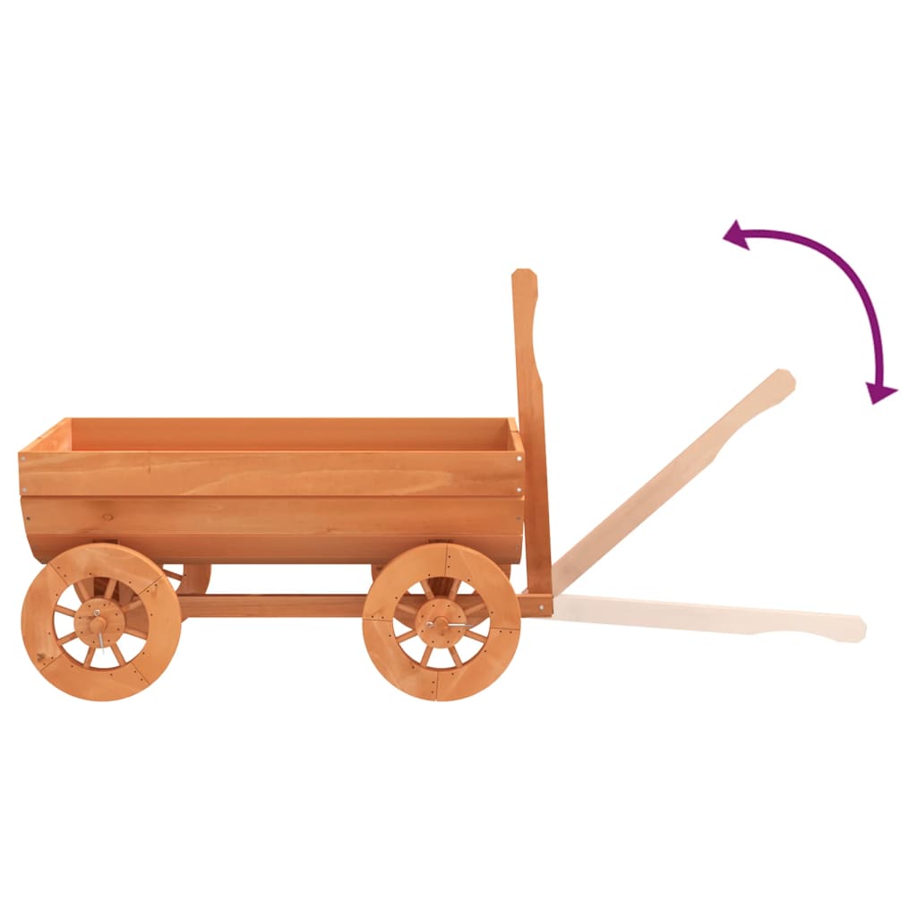 Nulupuidust lillevanker taimekastiga, 70 × 43 × 54 cm - Pilt 9