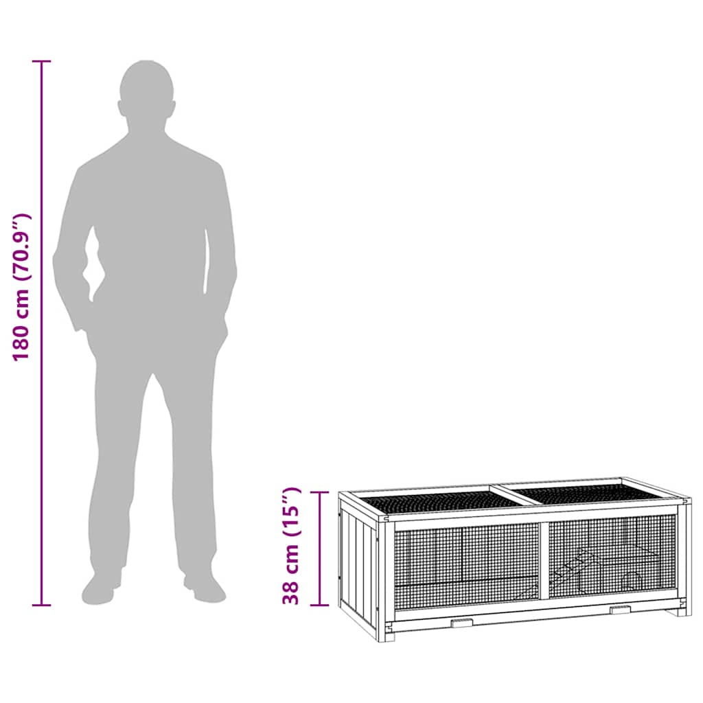 Nulupuidust hamstripuur, 104 × 52 × 38 cm – tootevaade