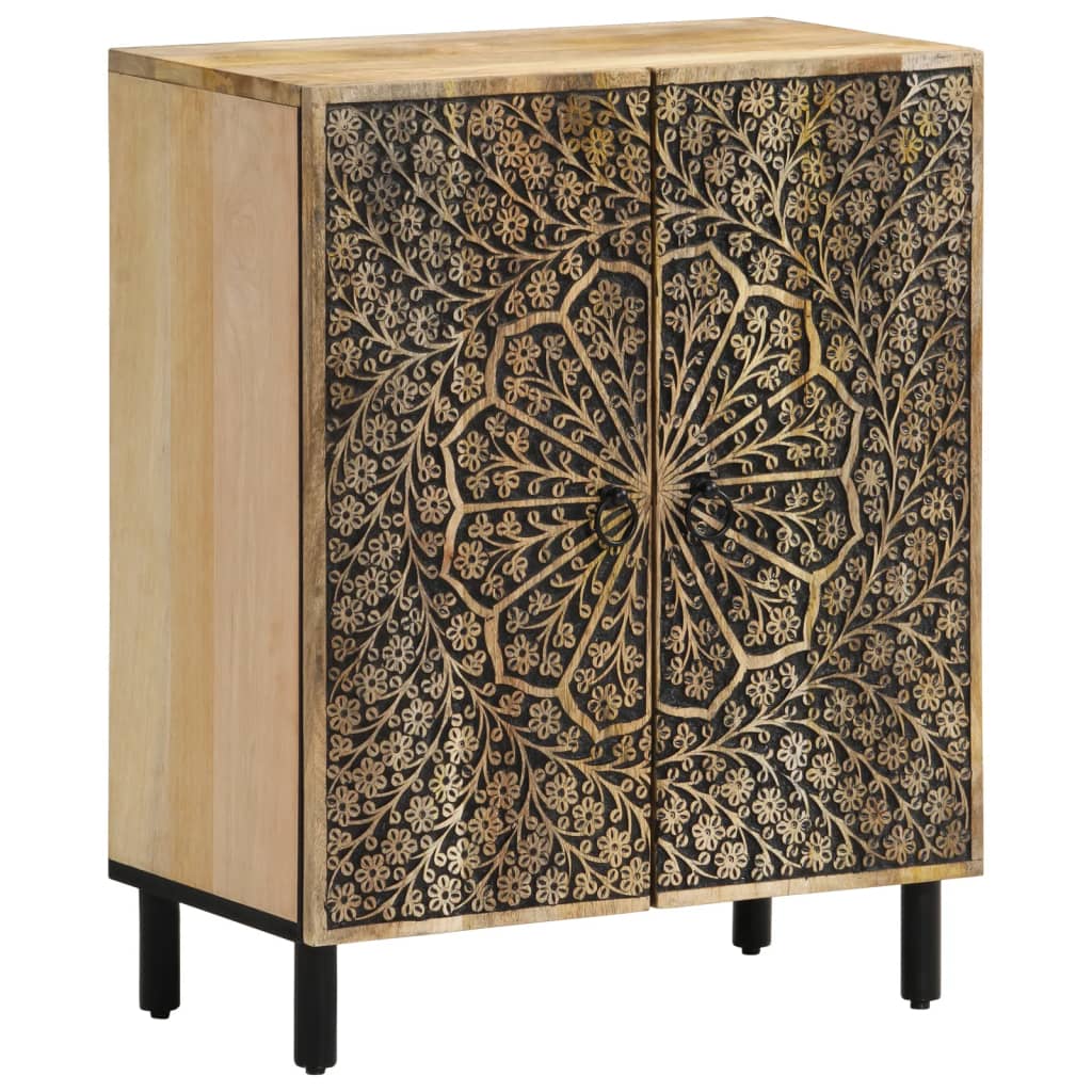 Mangopuidust puhvetkapid lillemustriga, 3 tk, 60 × 33 × 75 cm - Pilt 2