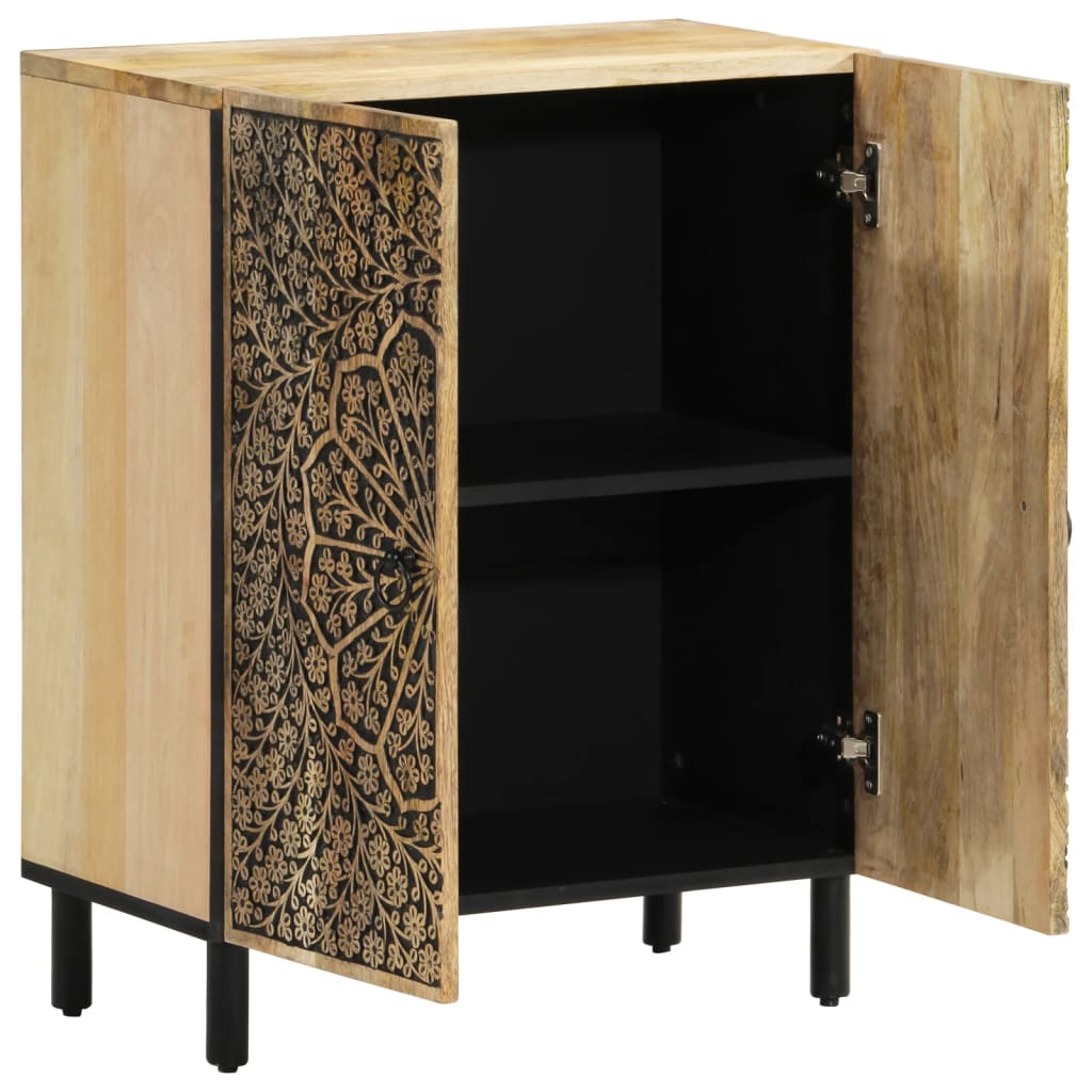 Mangopuidust puhvetkapid lillemustriga, 3 tk, 60 × 33 × 75 cm - Pilt 5