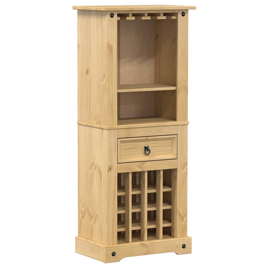 Männipuidust veinikapp CORONA, 56 × 35 × 134,5 cm - Pilt 2